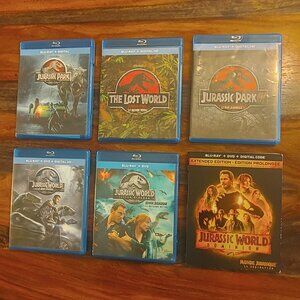 Jurrasic Park Movies - 6 DVDs